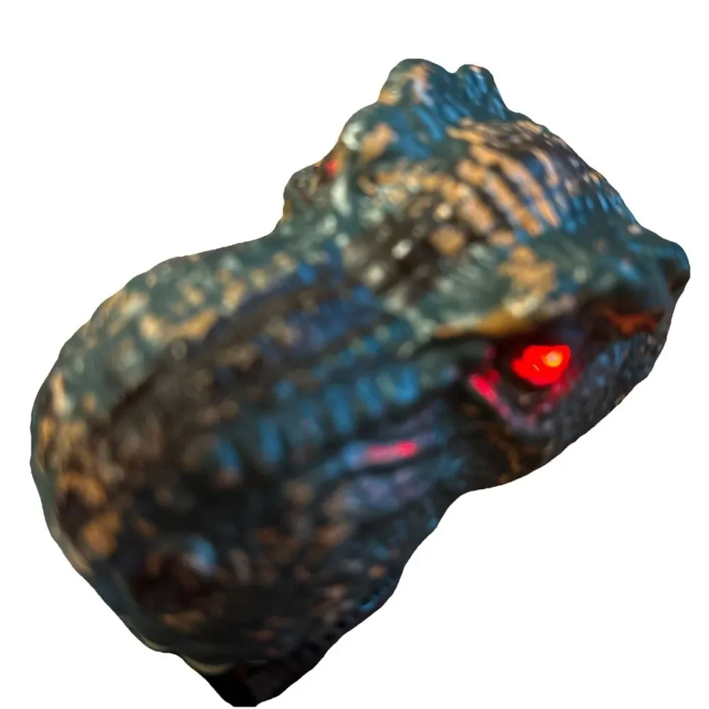 The Dino Monster Machine by Dino Bros. Motorized Toy Car Eyes Light Up